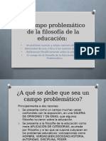 2-El Campo Problemático de La Filosofía de La