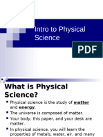 1.-Intro To Physical Science - Chapter 1