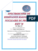 Cours Spectroscopie RMN 1H Renforcement 2020-2021