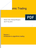 Algorithmic Trading Workshop