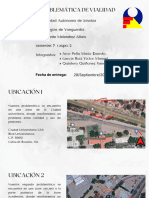 Problematica Local - Tecnologías de Vanguardia - Arce, García R., Quintero