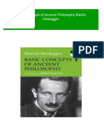 Instant Download Basic Concepts of Ancient Philosophy Martin Heidegger PDF All Chapter