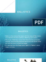 Chapter 1 Ballistics