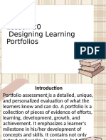 Lesson 20 Designing Learning Portfolios