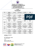 Class and Teacher Program v5