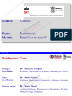 Panel Data Analysi