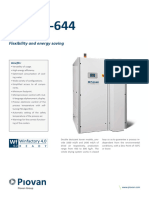 Piovan DP640-644 Double Desiccant Dryer Datasheet