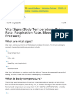 VitalSigns (BodyTemperature, PulseRate, RespirationRate, BloodPressure) HealthEncyclopedia UniversityofRochesterMedicalCenter 1646742341336