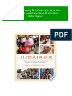 Ebooks File Judaisms A Twenty First Century Introduction To Jews and Jewish Identities First Edition Hahn Tapper All Chapters