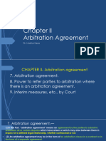 Arbitral Agreement - UNIT - 3