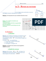 Chap3 - Notion de Vecteurs