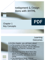 Web Development & Design Foundations With XHTML: Key Concepts