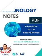 DR Ta7 Immunology Notes 2024 PDF Emr DR Notes