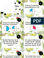 Cartes A Taches (Fractions)