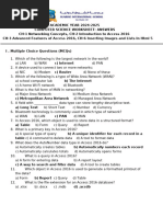 Grade 8 Term 1 Answer Key