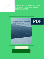 Immediate Download International Law and Politics of The Arctic Ocean Essays in Honor of Donat Pharand 1st Edition Suzanne Lalonde Ebooks 2024