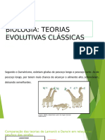 Biologia: Teorias Evolutivas Clássicas