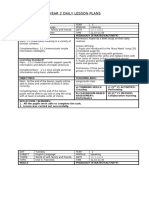 Year 2 Daily Lesson Plans: Content Standard