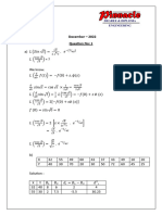 Maths-3 COMP Dec-2022 Paper Solution