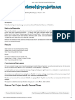 Hydro vs. Aero - Electricity Science Fair Project Ideas