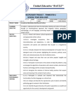 PROYECTO INTERDISCIPLINAR 2do Trimestre 2024, Carolll