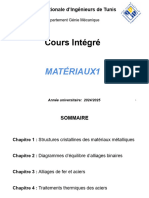 Cours Matériaux1