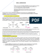 Tema 4. Los Aminoácidos