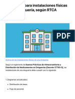 Requisitos para Instalaciones Físicas de Una Droguería - Reglamento 37700-S