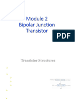 Module 2 - Bipolar Junction Transistor