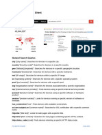 Shodan Dork Cheat Sheet