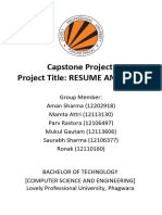 Capstone Project