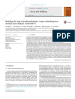 Modeling The Long-Term Effect of Climate Change On Building Heatdemand: Case Study On A District Level