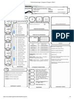 Feuille de Personnage Dungeons Dragons - DD 5 Lea