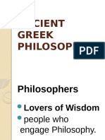 Ancient Greek Philosophers