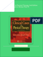 Instant Ebooks Textbook Clinical Cases in Physical Therapy 2nd Edition Mark A. Brimer PHD PT Download All Chapters