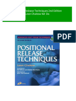 Positional Release Techniques 2nd Edition Leon Chaitow ND Do All Chapter Instant Download