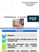 Pulseand Respiratory Rates 2021