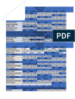 Horario Septiembre