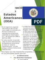 3, La Organizacion de Estados Americanos