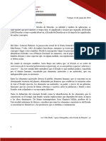 Lectura - Estado de Derecho en El Salvador