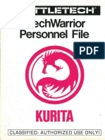 SHD8802 - MechWarrior Perssonnel File - Kurita