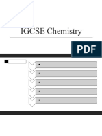 IGCSE Chapter 8 - The Periodic Table of Elements (30 August 2024)