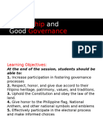 Citizenship and Good Governance