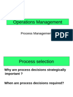 OM Process Management