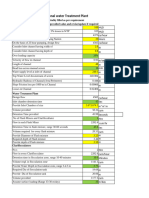 Annexure 15 - Tool For Water Treatment Plant Design