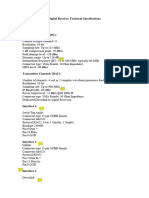 DRX - Specifications With Comments