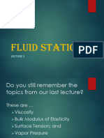 LEC3 Fluid Statics