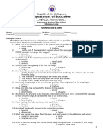 1st Periodical Test in Science 9