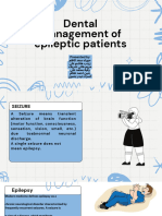 Dental Management of Epileptic Patients