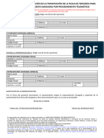 Modelo de Representación para Administración General y Otros Organismos